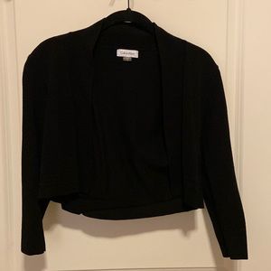 Black Calvin Klein Cropped Shug